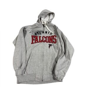 Vintage Atlanta falcons men hooded zip up M/L